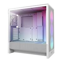 NZXT H5 Flow RGB Mid Tower Computer Case - White