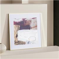"Argos Home Gold Aluminium Square Picture Frame - 16x16"""