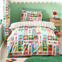Catherine Lansfield Caterpillar Kids Bedding Set - Single