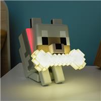 Minecraft Wolf GloBuddies LED Novelty Light - Beige