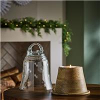 Habitat Bell Shaped Candle - Under the Mistletoe