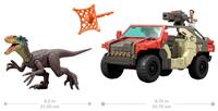 Jurassic World Rebirth Launch 'N Battle Vehicle & Figures