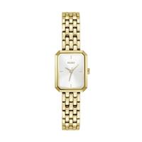 HUGO Ladies Gold Coloured Stainless Steel Bracelet Watch