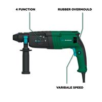 McGregor PDH24NS Corded SDS Rotary Hammer Drill - 710W