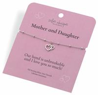 Hot Diamonds Sterling Silver Mother & Daughter Bracelet