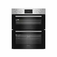 Indesit DUI10DIX Built Under Double Electric Oven - S/Steel