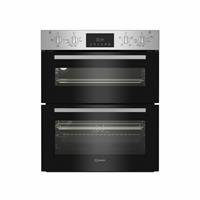 Indesit DUI12DIX Built Under Double Electric Oven - S/Steel