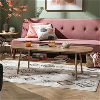 Habitat Berber Blush Pink Cut Pile Rug - 230x160cm