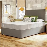 Sealy Pewter Single Divan Bed - Grey