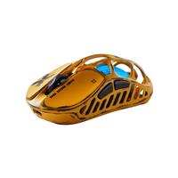 Gravastar Mercury X Se Battle worn Wireless Mouse - Yellow