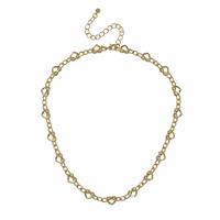 Liars & Lovers Gold Plated Heart Chain Necklace