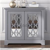 GFW Honiton 2 Door Sideboard - Grey