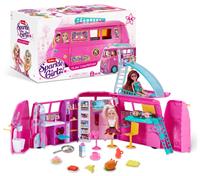 Sparkle Girlz Retro Campervan Doll Playset
