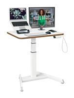 Leitz Ergo Small Electric Sit Stand Desk - White