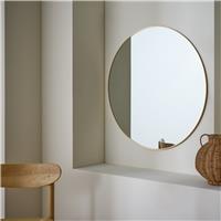 Habitat Gold Round Wall Mirror - 80x80cm