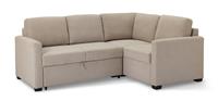 Habitat Reagan Fabric Right Hand Corner Sofa Bed - Natural