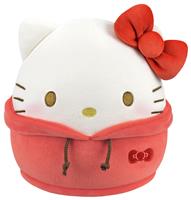 "Squishmallows Original Sanrio 8"" Dabodabo Hoodie Hello Kitty"
