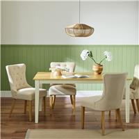 Argos Home Chicago Cream Dining Table & 4 Cream Chairs