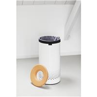 Brabantia 35 Litre Laundry Container Lid Bin - White