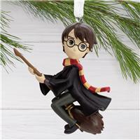 Hallmark Harry Potter with Broomstick Hanging Ornament