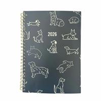 Argos Home Dogs Print A5 Week To Page 2026 Diary