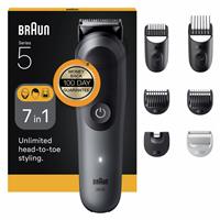 Braun AIO5520 7in1 Beard & Hair Clipper Multi-Grooming Kit