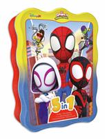 Igloo Books Marvel Spidey & Friends 5 in 1 Activity Book Tin