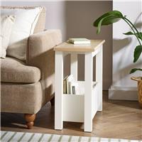 Argos Home Winchester Side Table - White