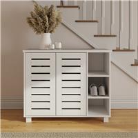 GFW Bodie Shoe Cabinet Storage - White