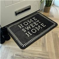 Mighty Mats Supersoft Washable Sweet Home Doormat - 50x75cm