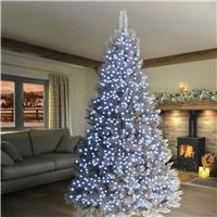 Premier Clusterbright Clear Cable 1500 LED Christmas Lights