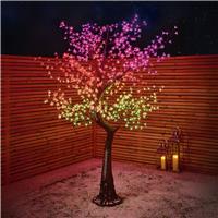 Premier 26m Cherry Blossom Colour Changing Artificial Tree
