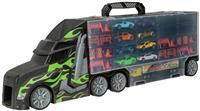 Teamsterz Metro City Auto Transporter Truck With 8 Cars
