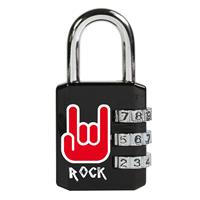 Master Lock 1509EURDROCK Combination Padlock with Pattern
