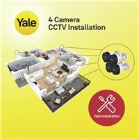 Yale 4 Camera Cctv Installation