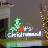 Premier 45cm Lit Christmaaas Neon Sign