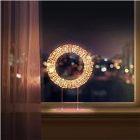 Premier 720 Warm White LEDs Table Top Christmas Wreath