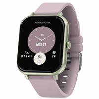 Reflex Active Nexus Pink Silicone Strap Calling Smart Watch