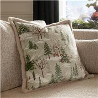 furn Forest Festivities Cushion - Natural - 50x50cm
