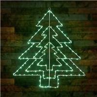 Premier 50cm Microbrights Green 150 LEDs Christmas Tree