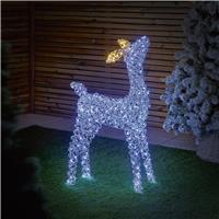 Premier Flexibright 97cm Deer Sculpture 240 LEDs