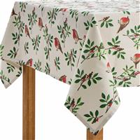 Argos Home Robin Wipe Clean Table Cloth - Cream