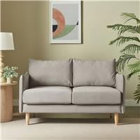Argos Home Dippy Velvet 2 Seater Sofa - Mink