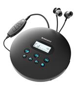Oakcastle C100 Portable CD Player - Black