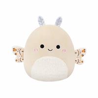 Squishmallows 7.5 Inch Berit Cream Moth Soft Toy