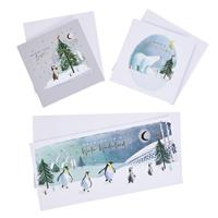 Argos Home Pack of 20 Winter Scene Christmas Cards Multipack