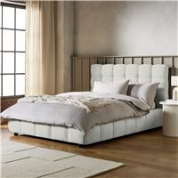 Habitat Bowie Double End Lift Ottoman Bed - Grey