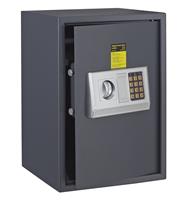 Home 35cm Tall Electronic Steel Safe with Shelf