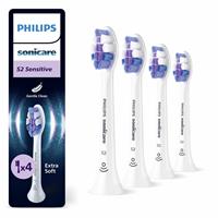Philips Sonicare S2 Sensitive Toothbrush Heads - Pack of 4