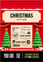 You Choose Christmas 15 GBP Gift Card